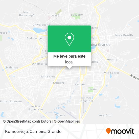 Komcerveja mapa