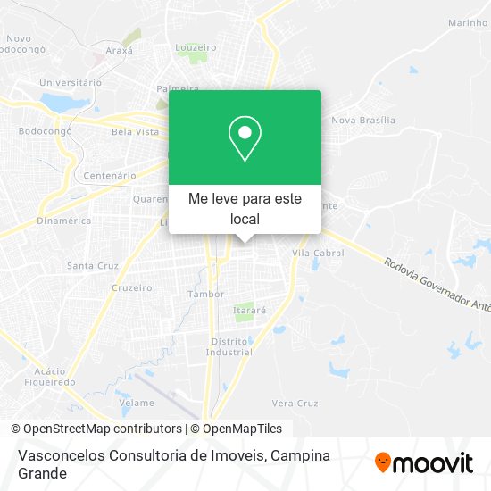 Vasconcelos Consultoria de Imoveis mapa