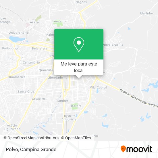 Polvo mapa