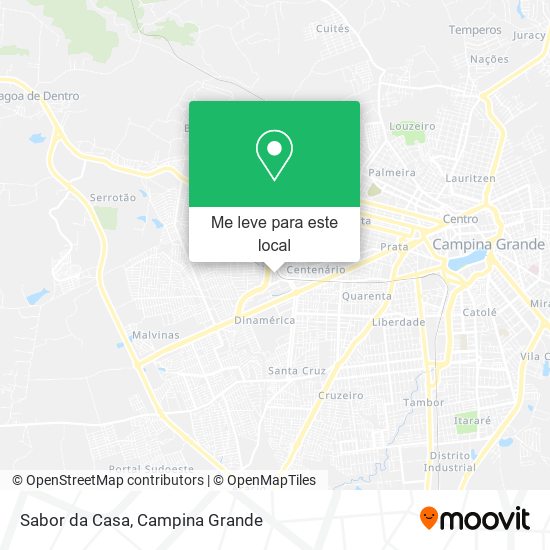 Sabor da Casa mapa