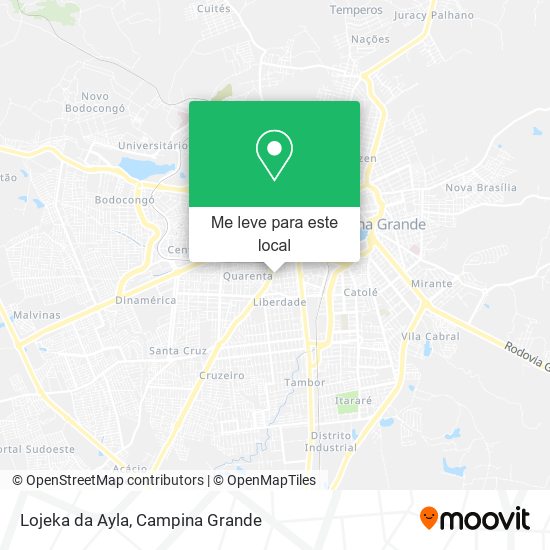 Lojeka da Ayla mapa