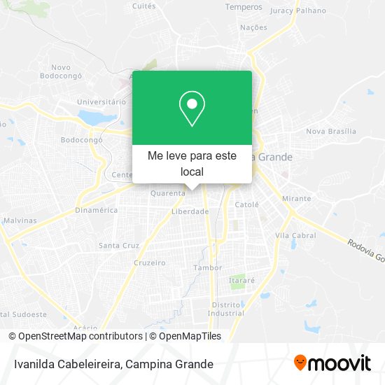 Ivanilda Cabeleireira mapa