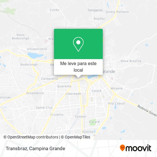 Transbraz mapa