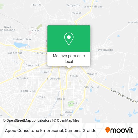 Apoio Consultoria Empresarial mapa