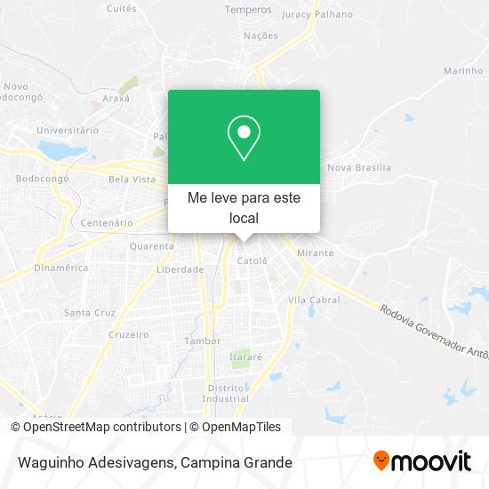 Waguinho Adesivagens mapa