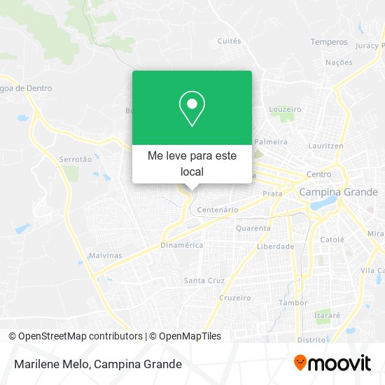 Marilene Melo mapa