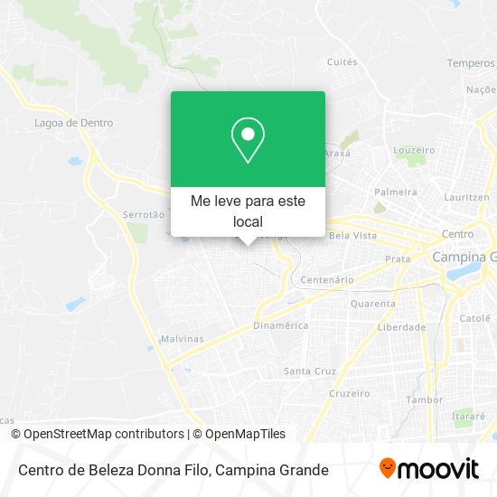 Centro de Beleza Donna Filo mapa