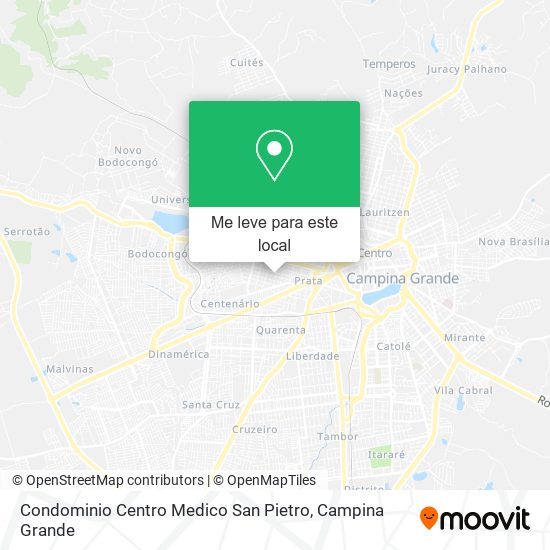 Condominio Centro Medico San Pietro mapa