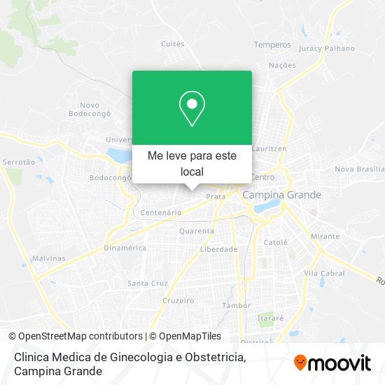 Clinica Medica de Ginecologia e Obstetricia mapa