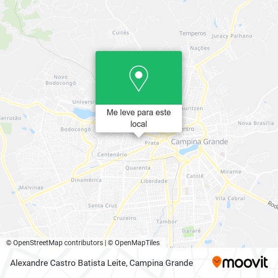 Alexandre Castro Batista Leite mapa