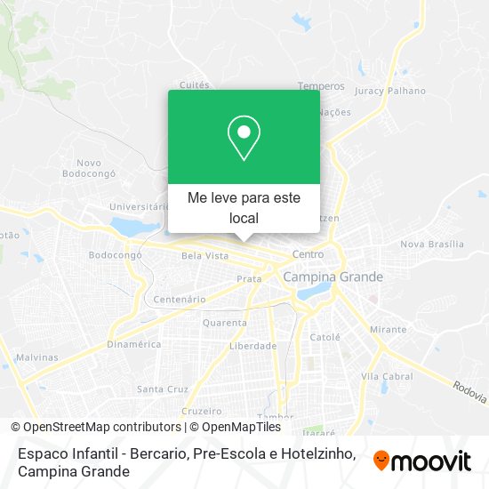 Espaco Infantil - Bercario, Pre-Escola e Hotelzinho mapa