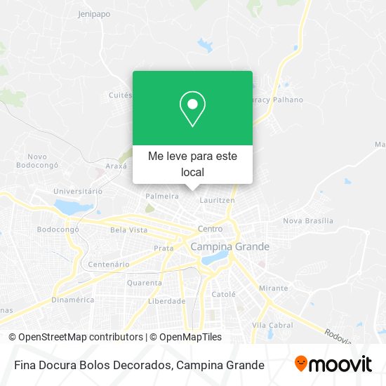 Fina Docura Bolos Decorados mapa