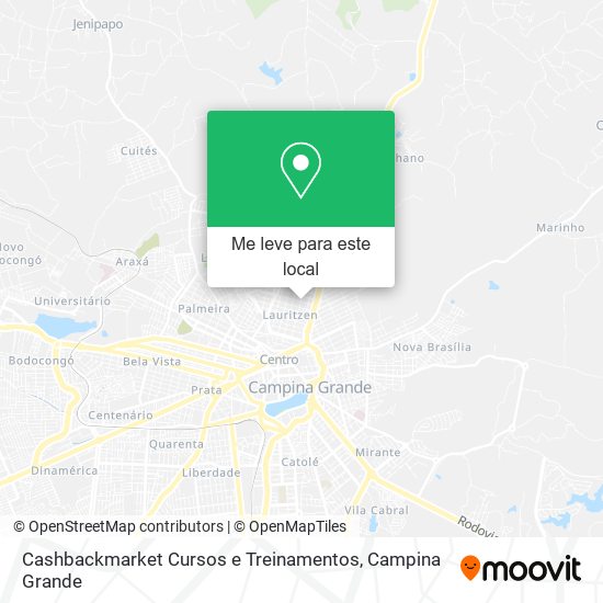 Cashbackmarket Cursos e Treinamentos mapa