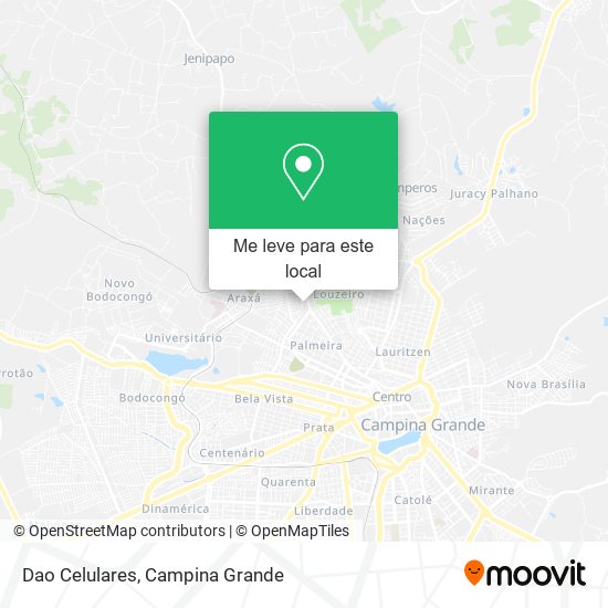 Dao Celulares mapa