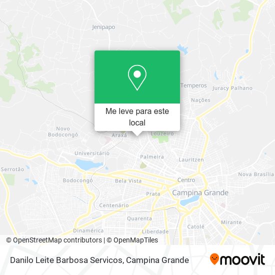 Danilo Leite Barbosa Servicos mapa