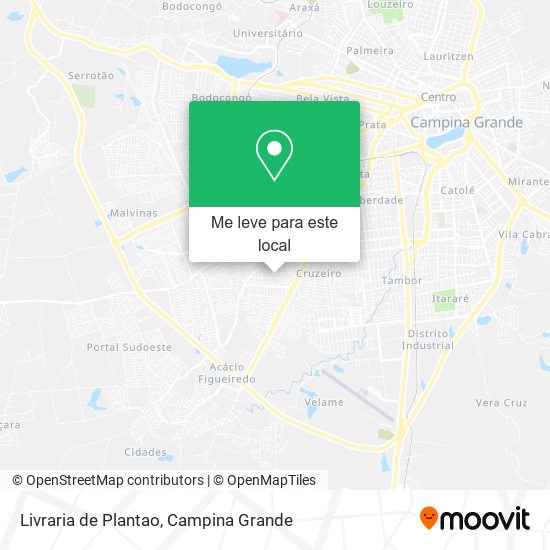 Livraria de Plantao mapa