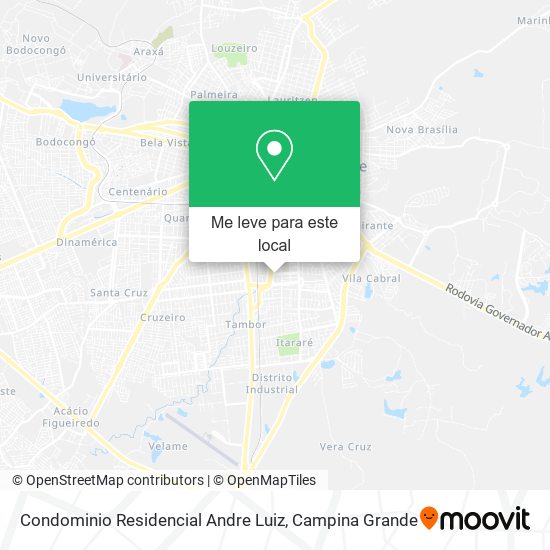 Condominio Residencial Andre Luiz mapa