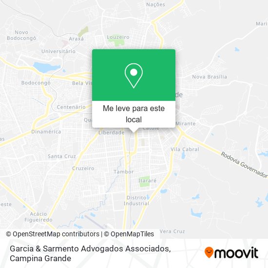 Garcia & Sarmento Advogados Associados mapa
