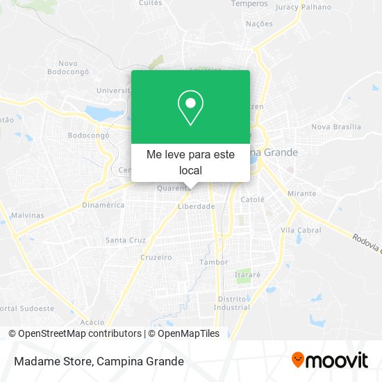 Madame Store mapa