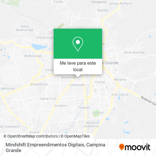 Mindshift Empreendimentos Digitais mapa