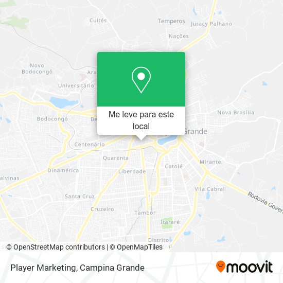 Player Marketing mapa