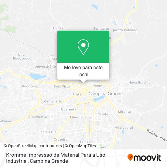 Kromme Impressao de Material Para a Uso Industrial mapa