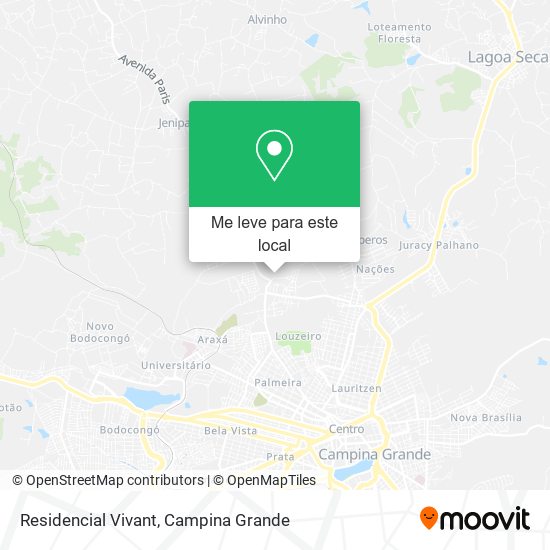 Residencial Vivant mapa