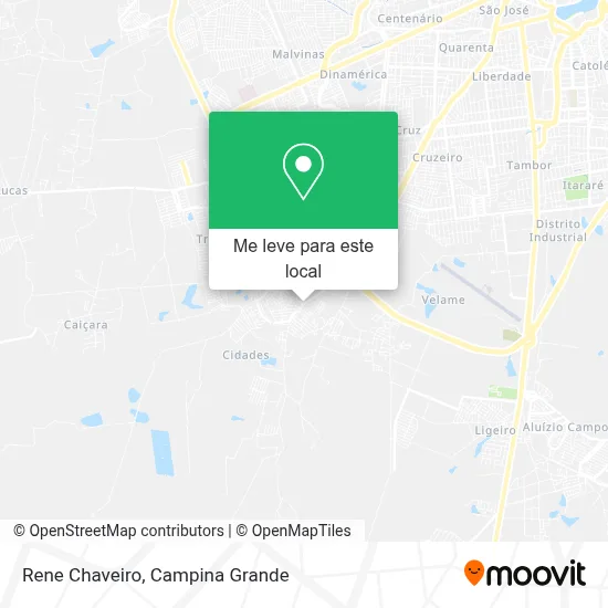 Rene Chaveiro mapa