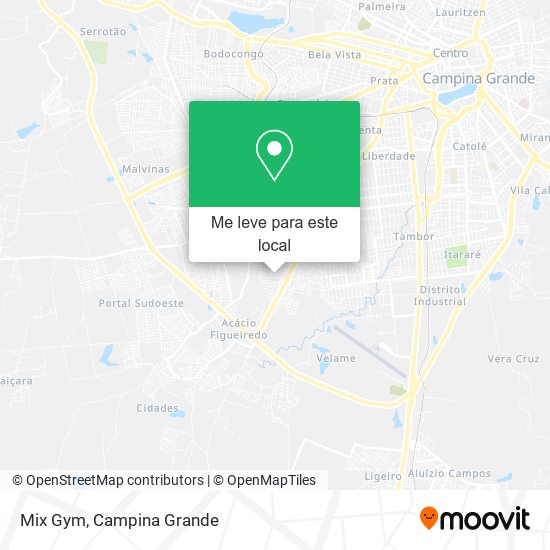 Mix Gym mapa