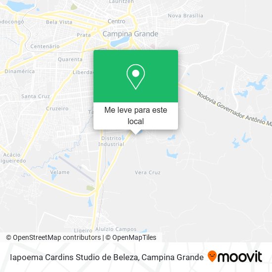 Iapoema Cardins Studio de Beleza mapa