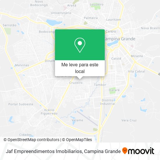 Jaf Empreendimentos Imobiliarios mapa