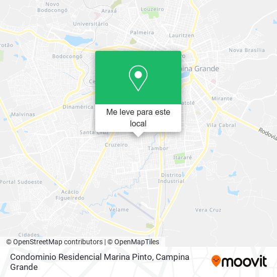 Condominio Residencial Marina Pinto mapa