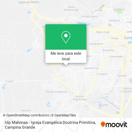 Idp Malvinas - Igreja Evangélica Doutrina Primitiva mapa