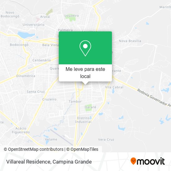 Villareal Residence mapa