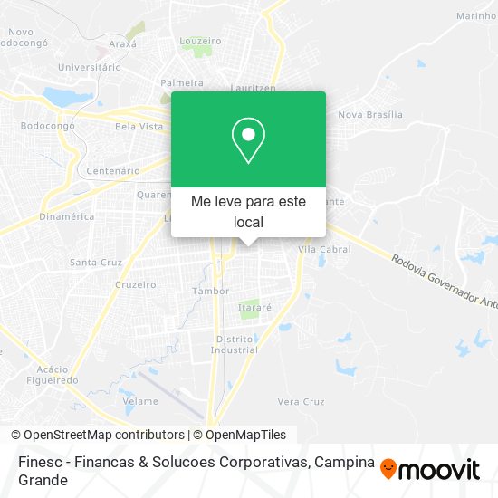 Finesc - Financas & Solucoes Corporativas mapa