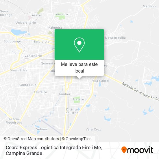 Ceara Express Logistica Integrada Eireli Me mapa