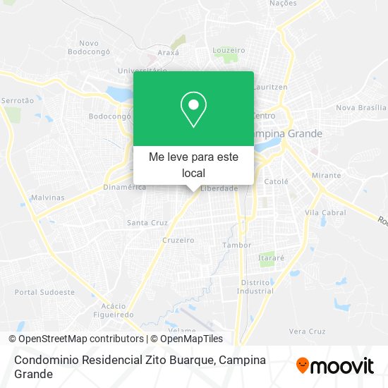 Condominio Residencial Zito Buarque mapa