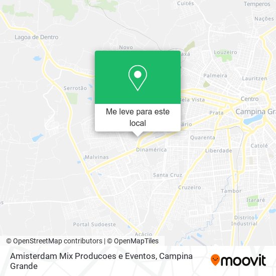 Amisterdam Mix Producoes e Eventos mapa