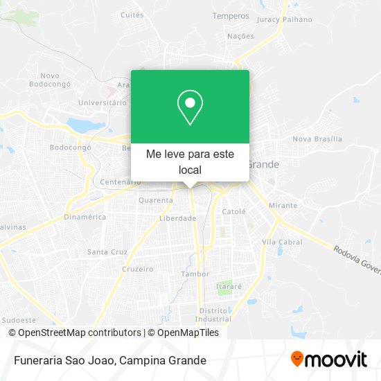 Funeraria Sao Joao mapa