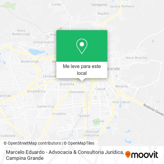 Marcelo Eduardo - Advocacia & Consultoria Jurídica mapa