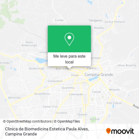Clinica de Biomedicina Estetica Paula Alves mapa