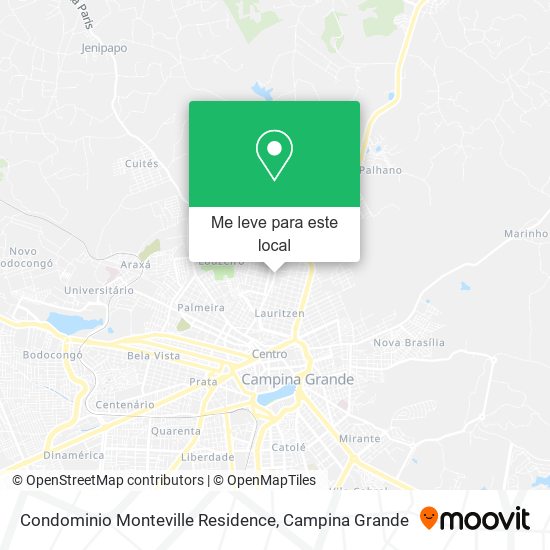 Condominio Monteville Residence mapa