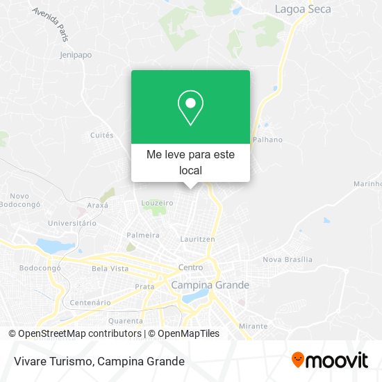 Vivare Turismo mapa