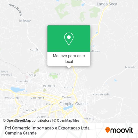 Pcl Comercio Importacao e Exportacao Ltda mapa