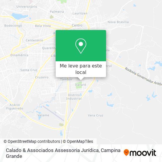 Calado & Associados Assessoria Jurídica mapa