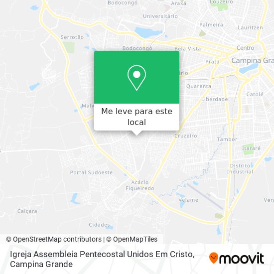Igreja Assembleia Pentecostal Unidos Em Cristo mapa