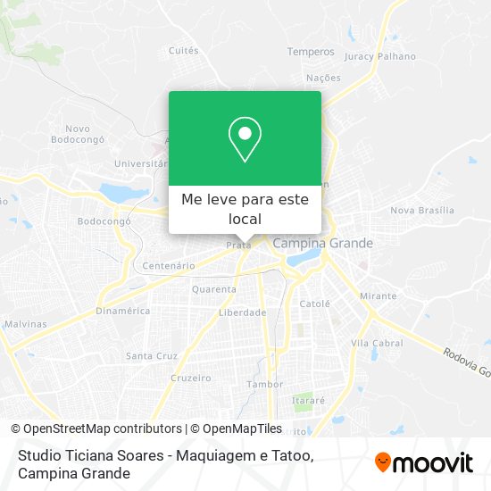 Studio Ticiana Soares - Maquiagem e Tatoo mapa