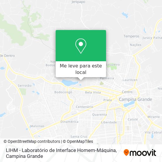 LIHM - Laboratório de Interface Homem-Máquina mapa
