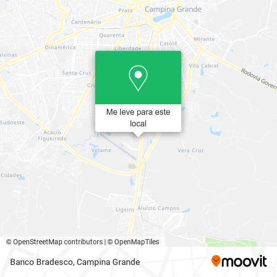 Banco Bradesco mapa