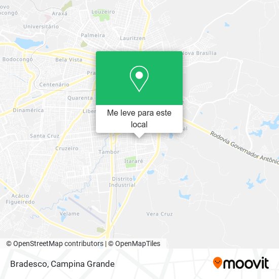 Bradesco mapa
